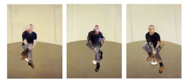 Study for a Self-Portrait ,Triptych, 1985-86, Francis Bacon